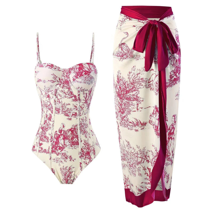 Mandy | Elegantni otisnuti kupaći kostim set