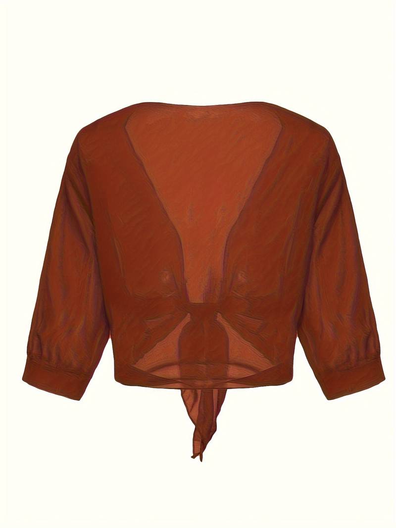 Betsabé® | Elegantna proljetna bluza s otvorenim prednjim dijelom