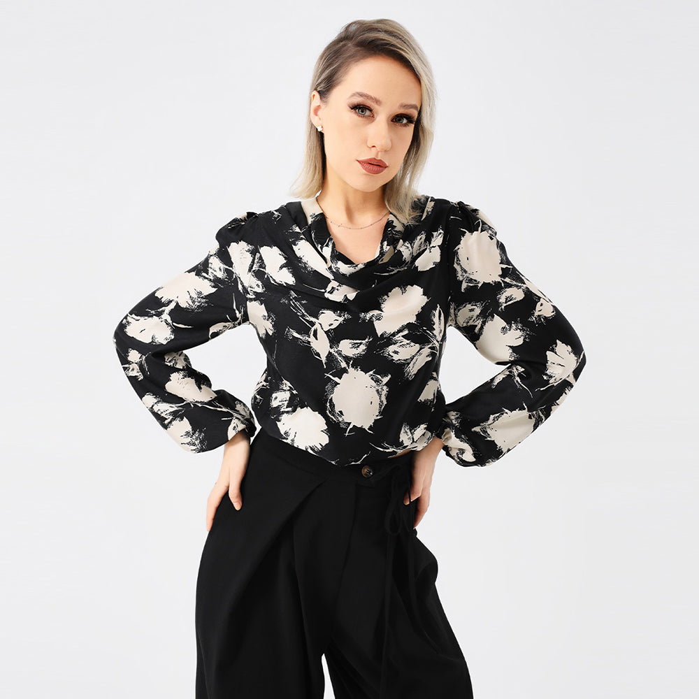 Briavelly® | Elegantna ženska tiskana bluza