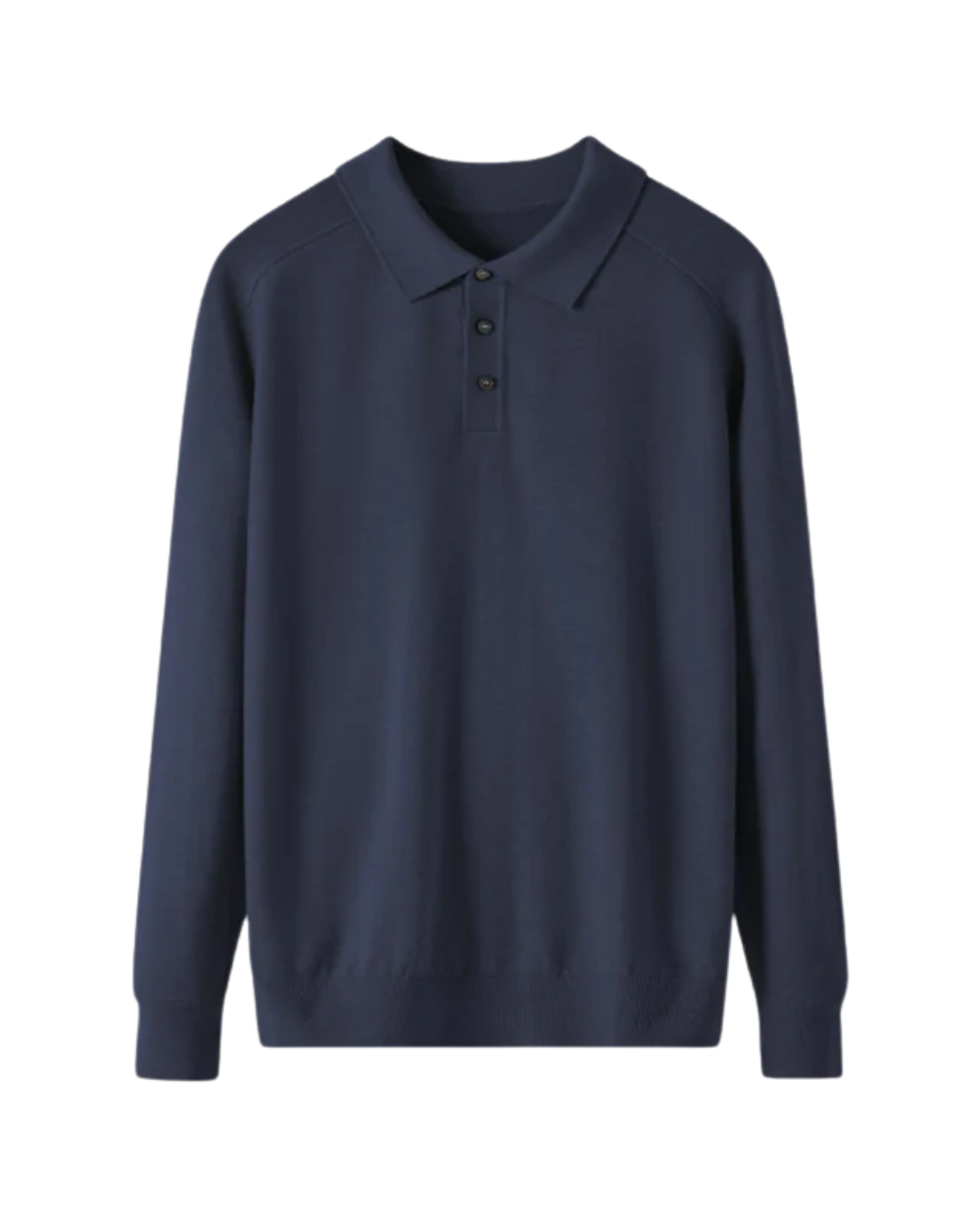 Collin - Polo s dugim rukavima od merino vune