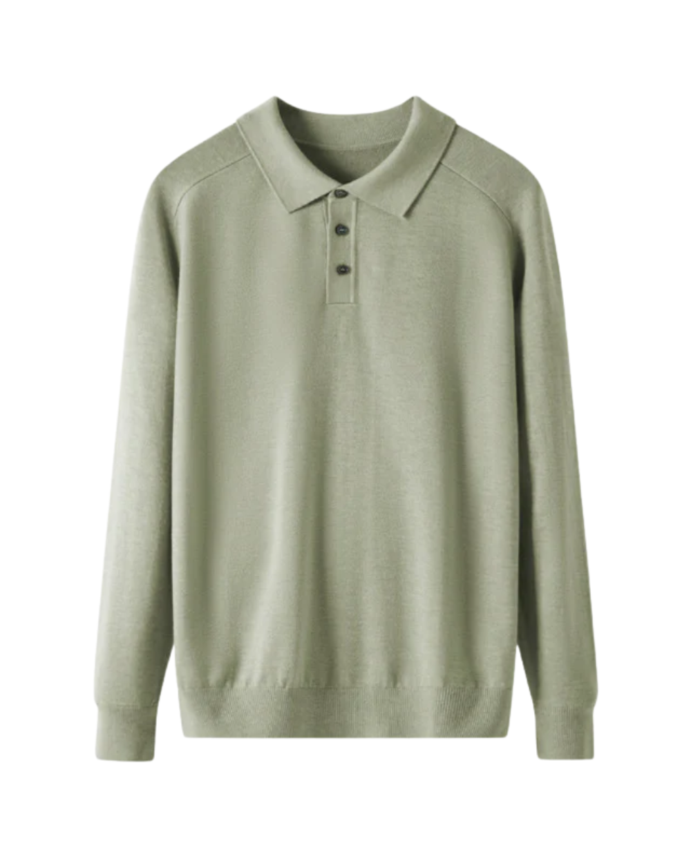 Collin - Polo s dugim rukavima od merino vune