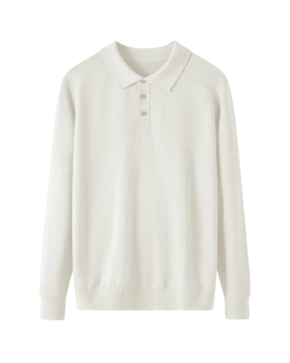 Collin - Polo s dugim rukavima od merino vune