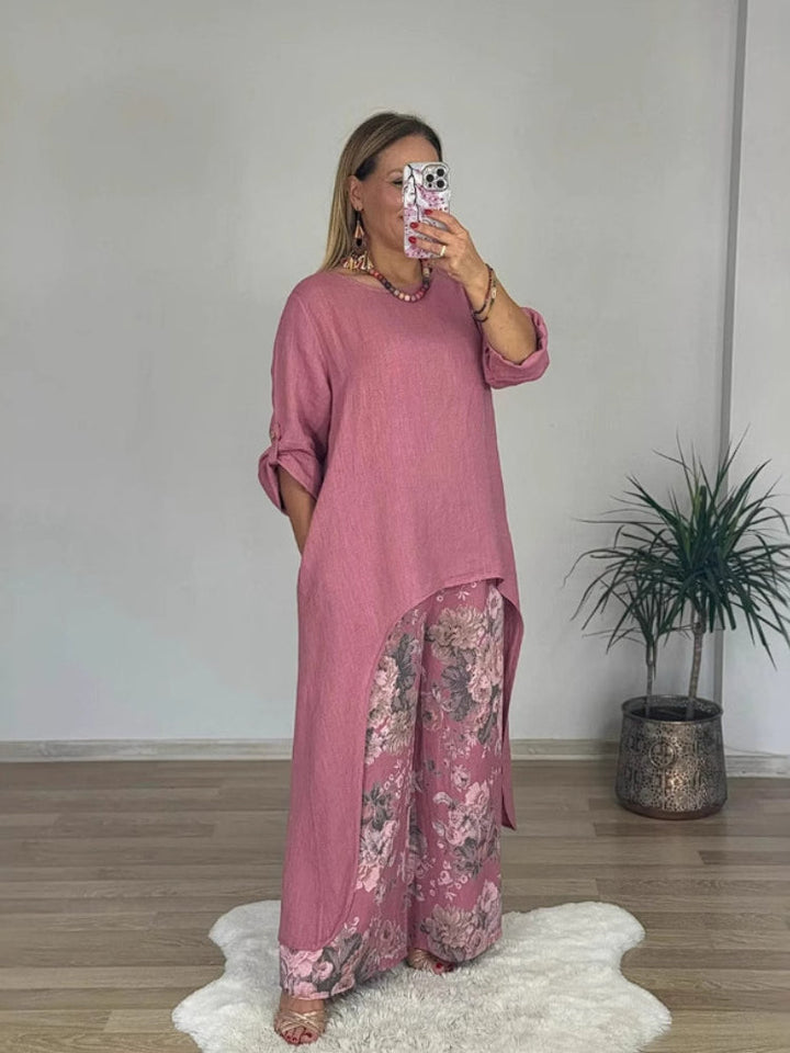 Marie | Opusen od pamuka i lanenog seta