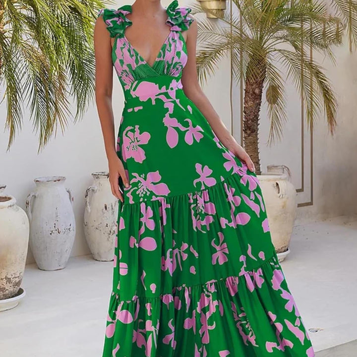 Mandy | Elegantni otisnuti kupaći kostim set