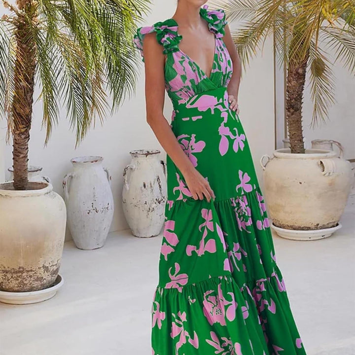 Mandy | Elegantni otisnuti kupaći kostim set