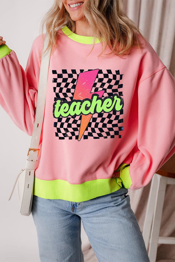 Marion® | Grafički sweatshirt s dugim rukavima i okruglim dekolteom