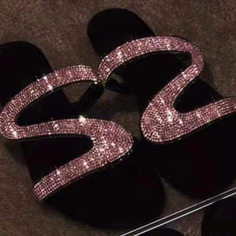 Janeth® | Elegantni krystalni sandale
