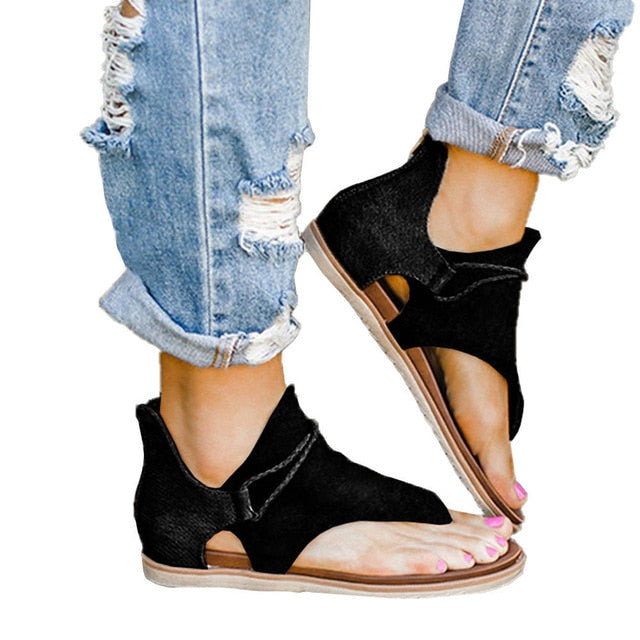 Casandra® | Sandale s boho uzorkom životinja