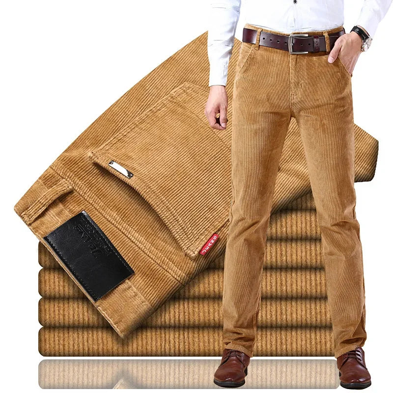Muške hlače - Elegantni kord za stil i udobnost