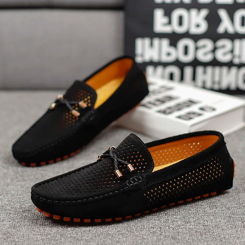 Muške prozračne slip-on mokasinke – za udobnost i stil