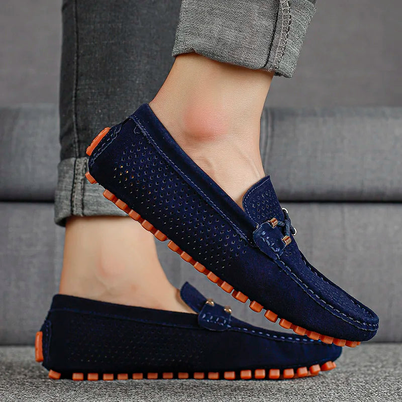 Muške prozračne slip-on mokasinke – za udobnost i stil
