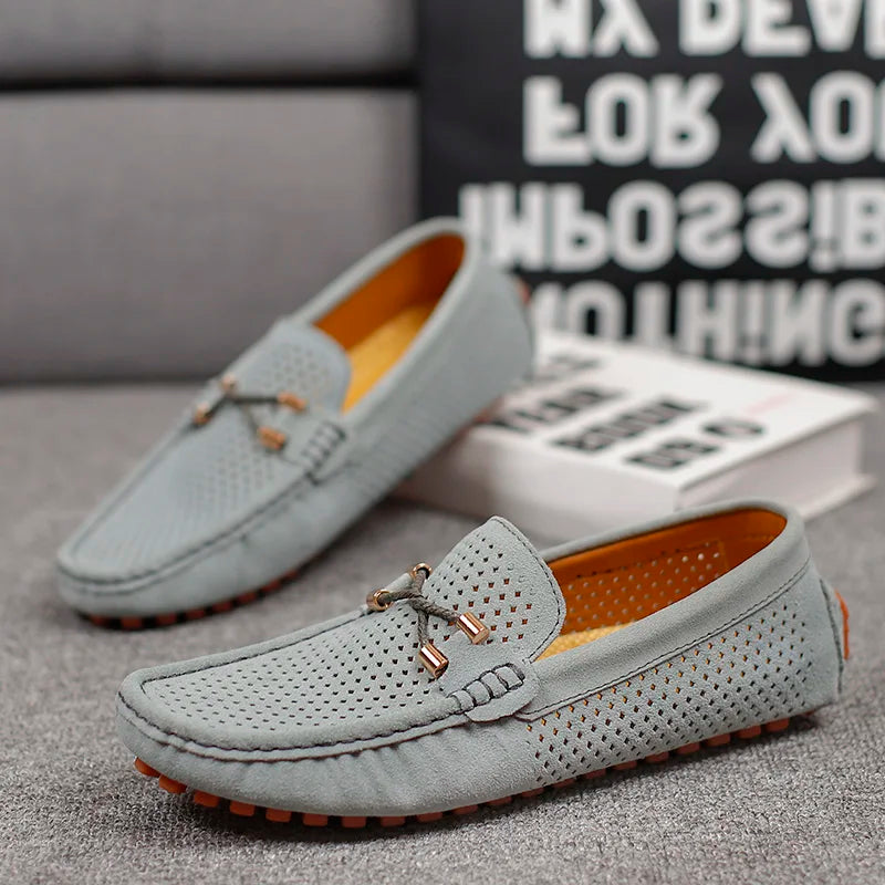 Muške prozračne slip-on mokasinke – za udobnost i stil