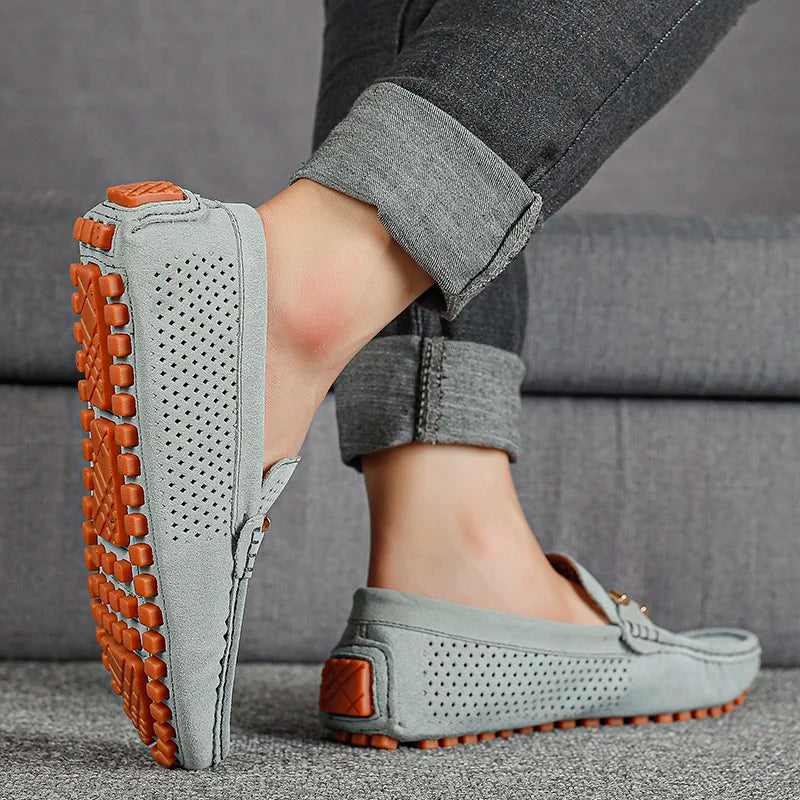 Muške prozračne slip-on mokasinke – za udobnost i stil
