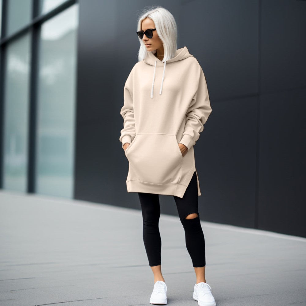 Olga | Haljina s kapuljačom