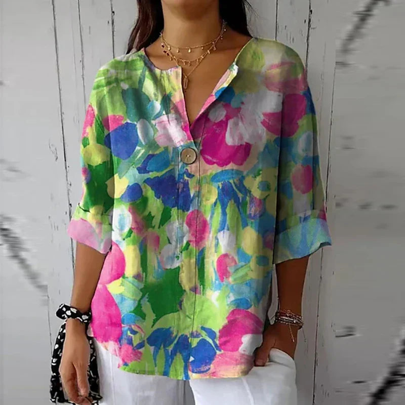 Blomst™ | Cvjetna ležerna bluza