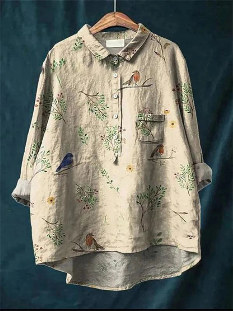Sophina™ | Vintage košulja od pamuka