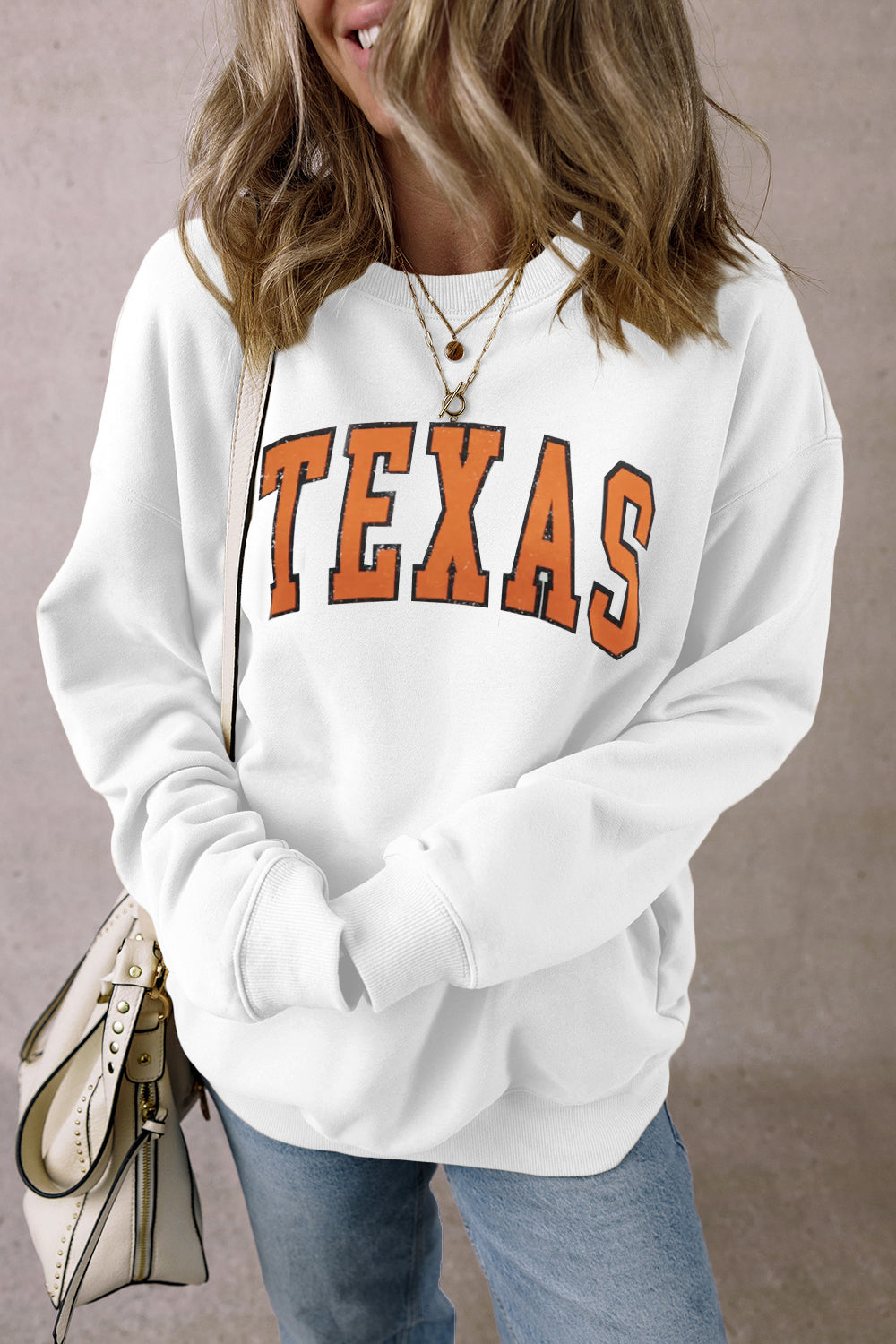 Evelyn® | TEXAS dukerska bluza s nisko postavljenim ramenima