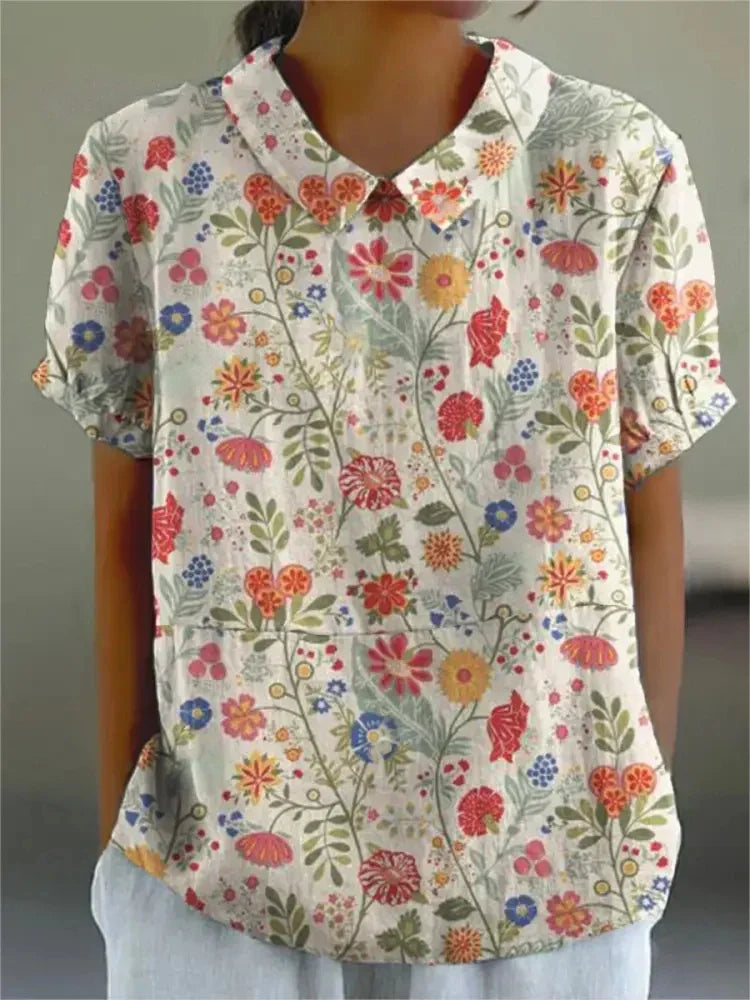 Karla | Elegantna cvjetna bluza