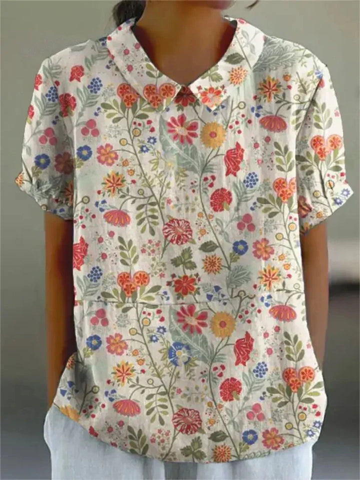 Karla | Elegantna cvjetna bluza
