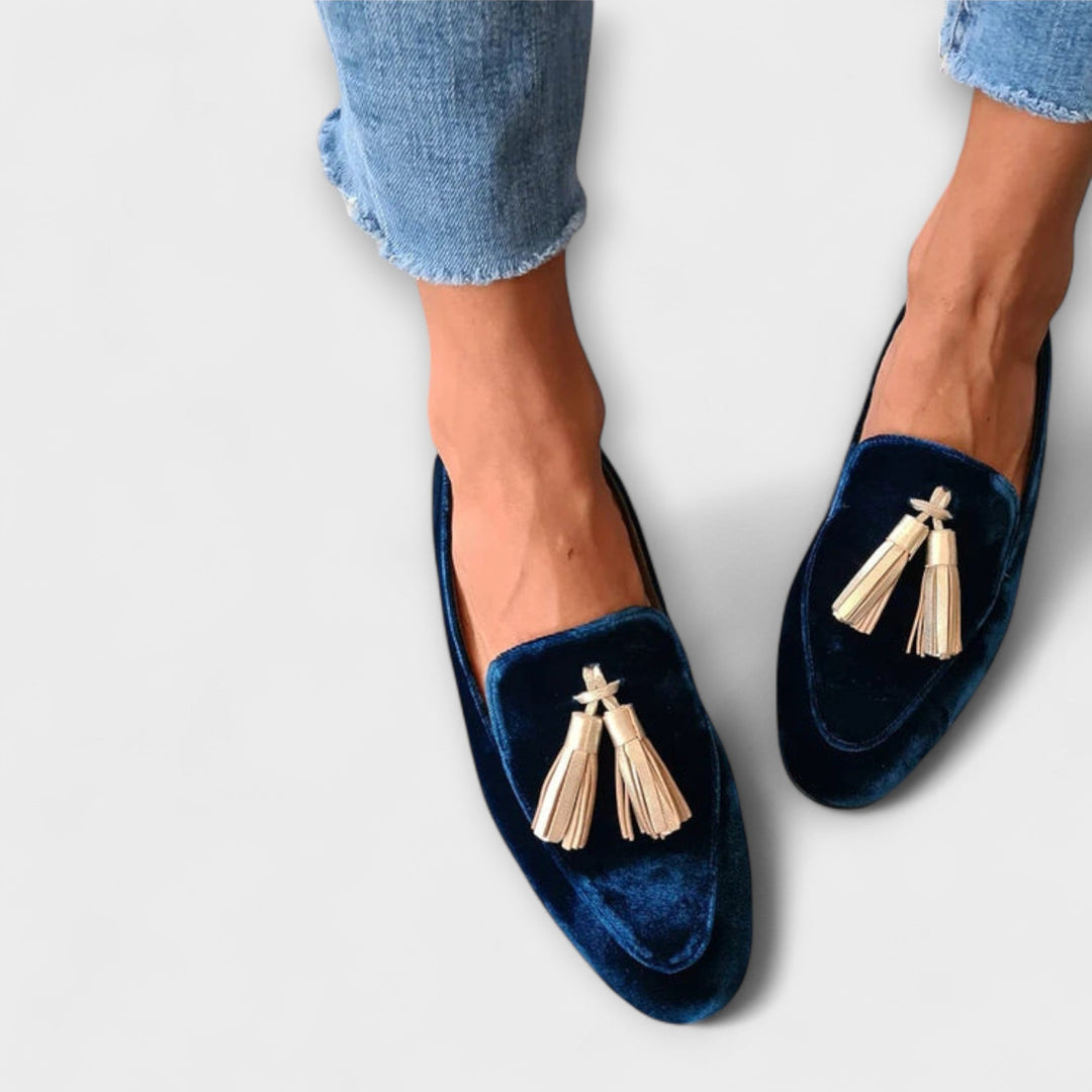 Quinnlyn™ | Vintage mokasini s kopčama