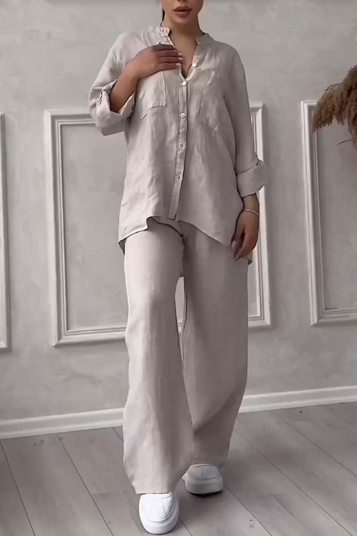 Lilly | Mekii pamuk-len dvodijelni set
