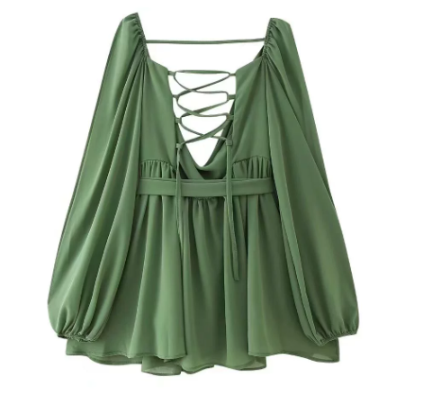 Ella | Elegantna haljina s providnim rukavima