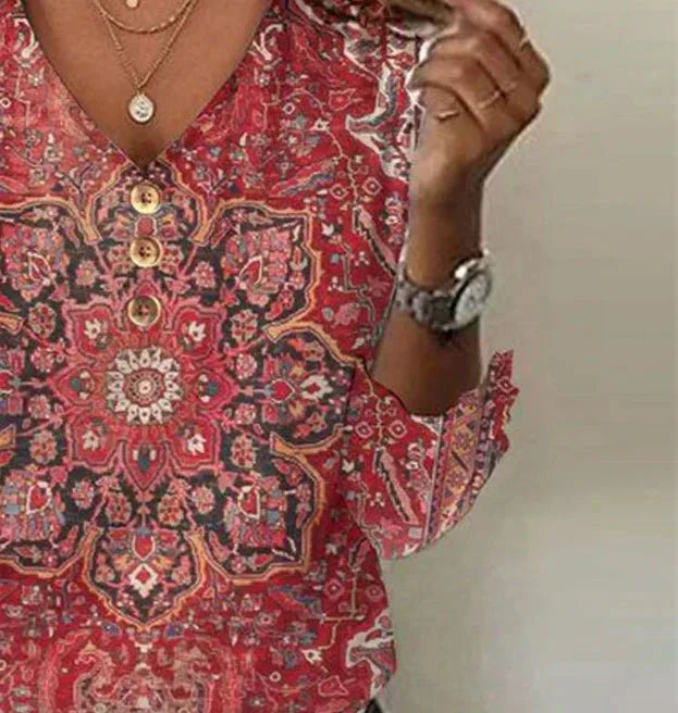 Karina™ | Vintage Boho Bluza