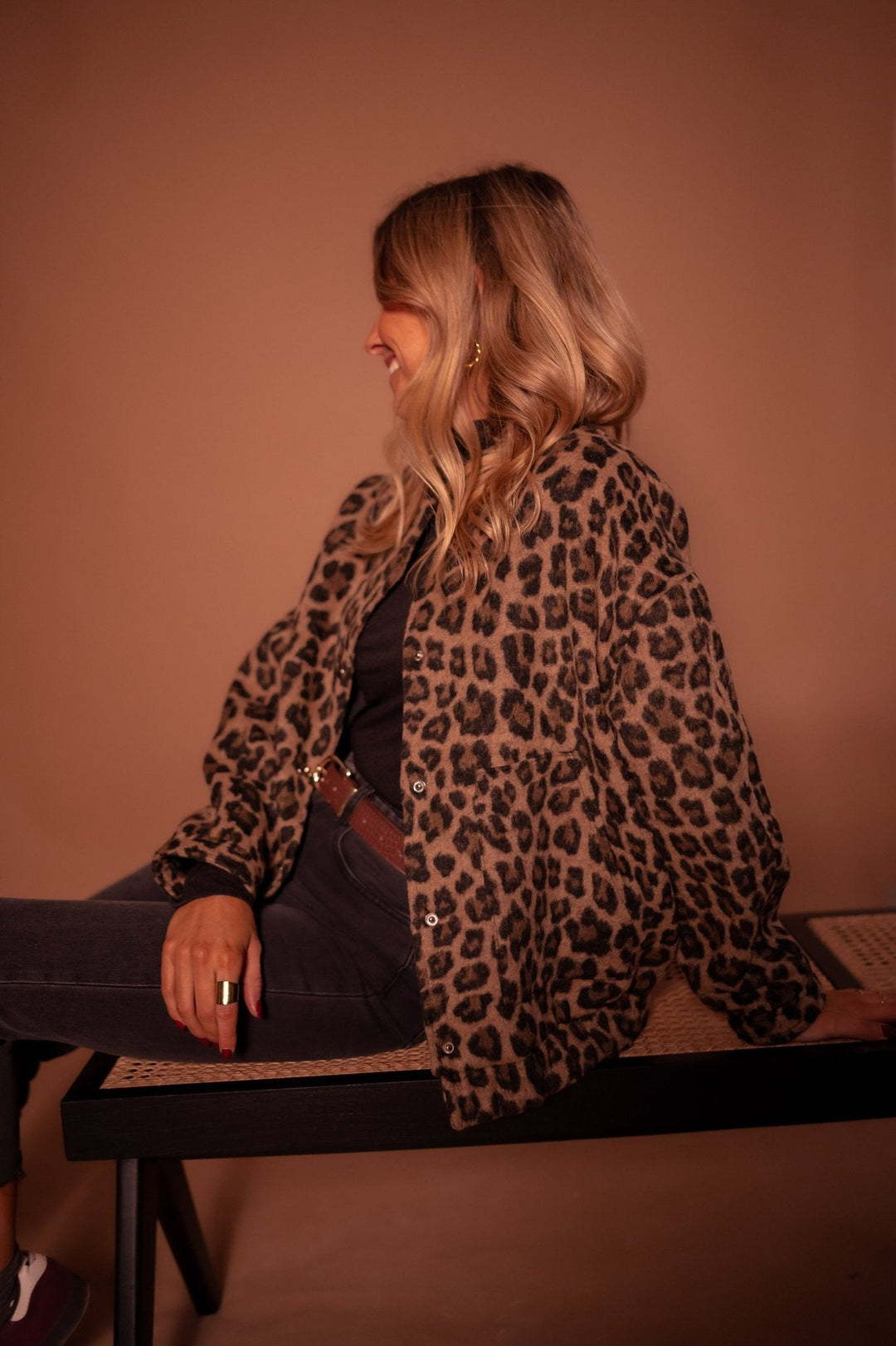 Charlene – Trendova Leopard Jakna