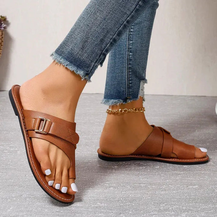 Krystel® | Udobni antistopni sandali za hallux valgus