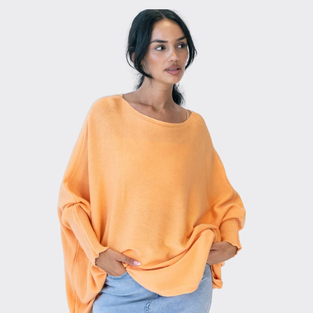 Oversize udobna džemper