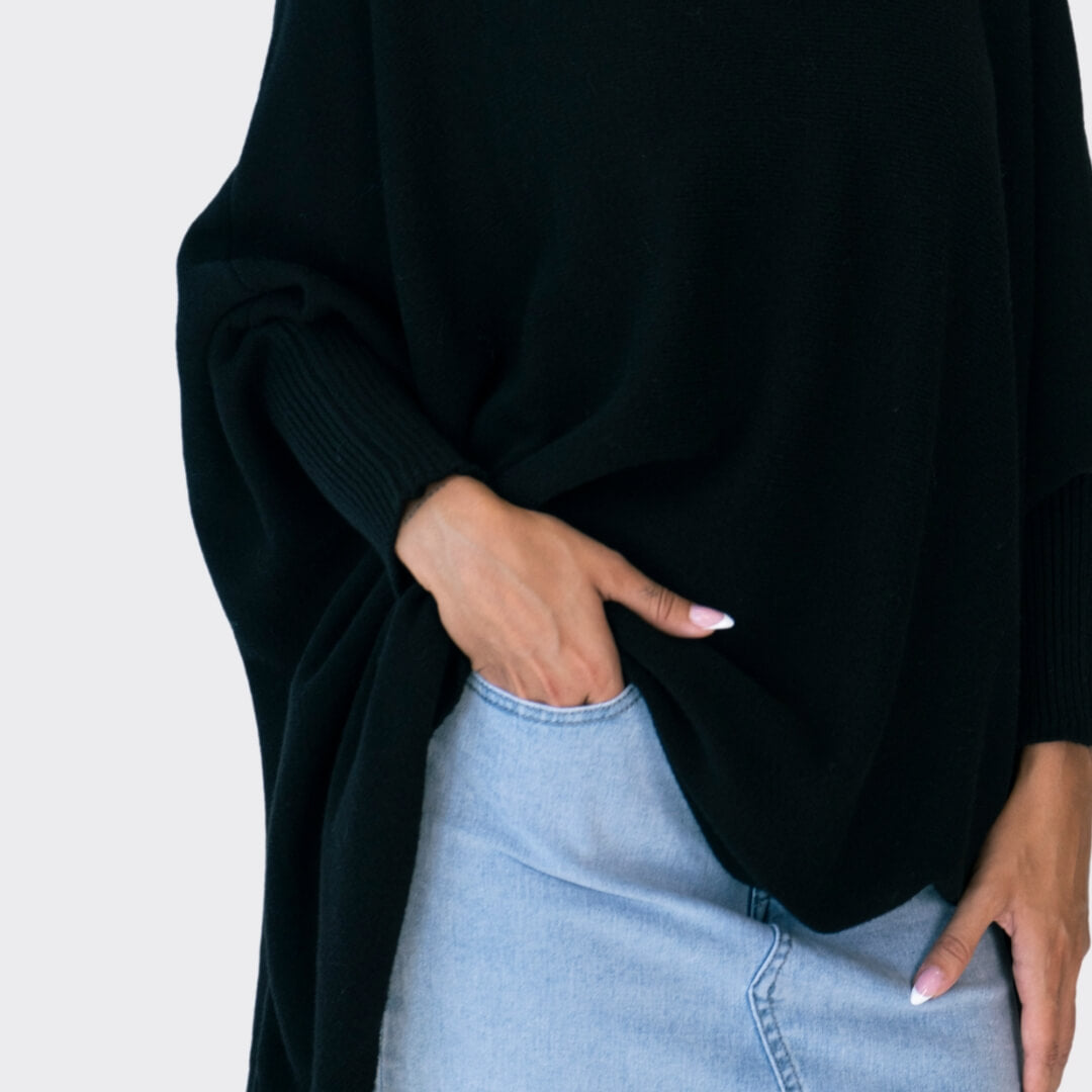 Oversize udobna džemper