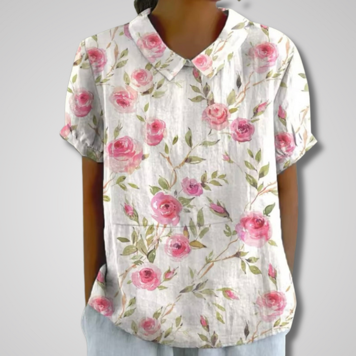 Karla | Elegantna cvjetna bluza