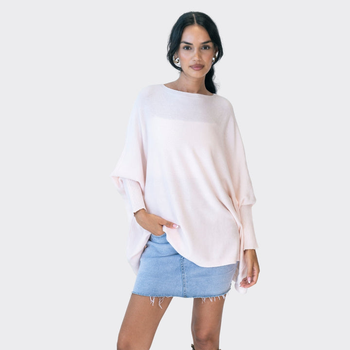 Oversize udobna džemper