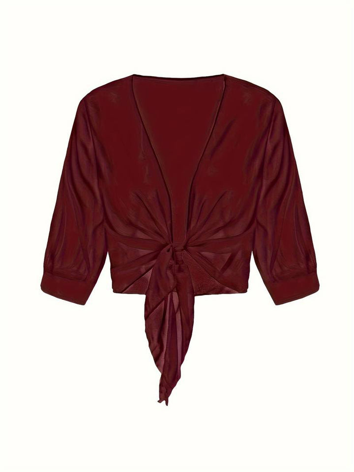 Betsabé® | Elegantna proljetna bluza s otvorenim prednjim dijelom