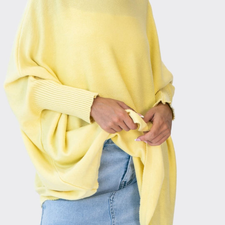 Oversize udobna džemper