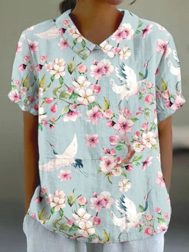 Karla | Elegantna cvjetna bluza
