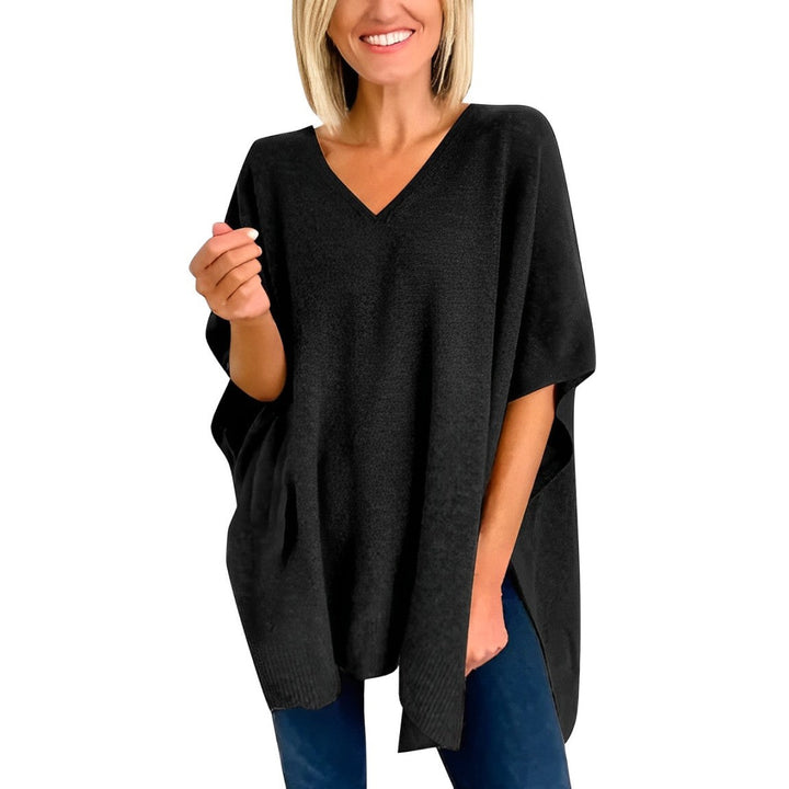 Aurica® | Bluza s neregularnim rubom i V-izrezom