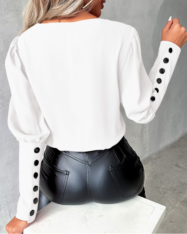 Brozek® | Bluza s gigotskim rukavima