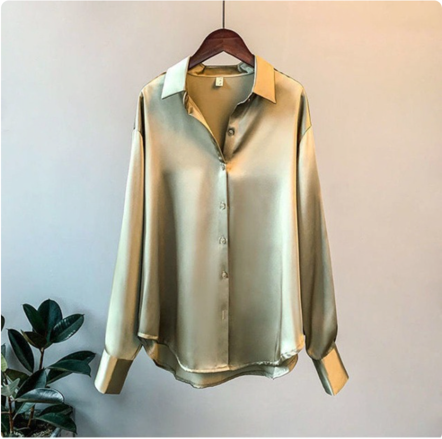Mary | Elegantna satenjska bluza