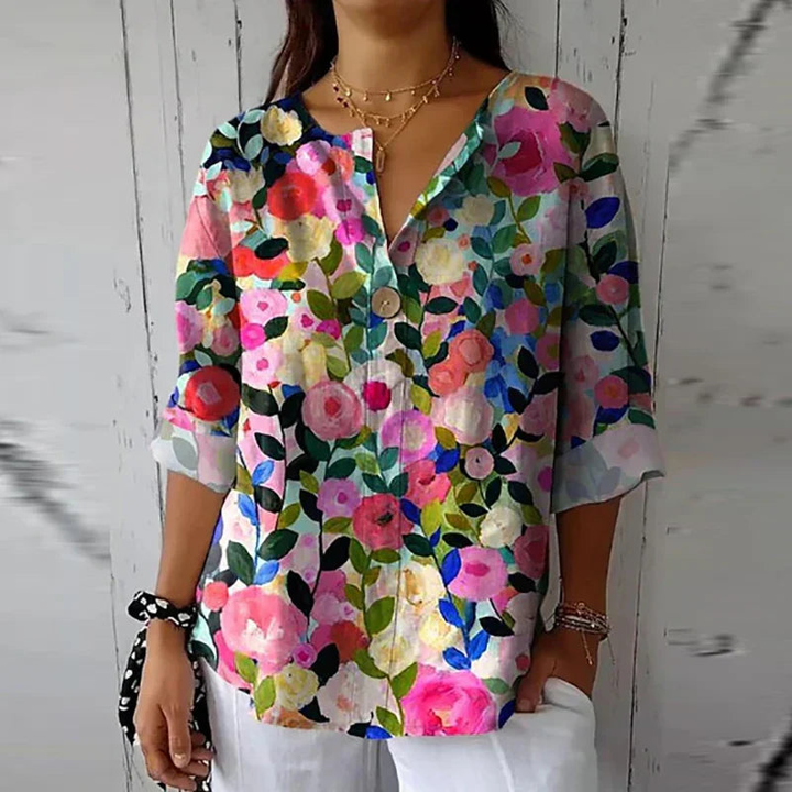 Blomst™ | Cvjetna ležerna bluza