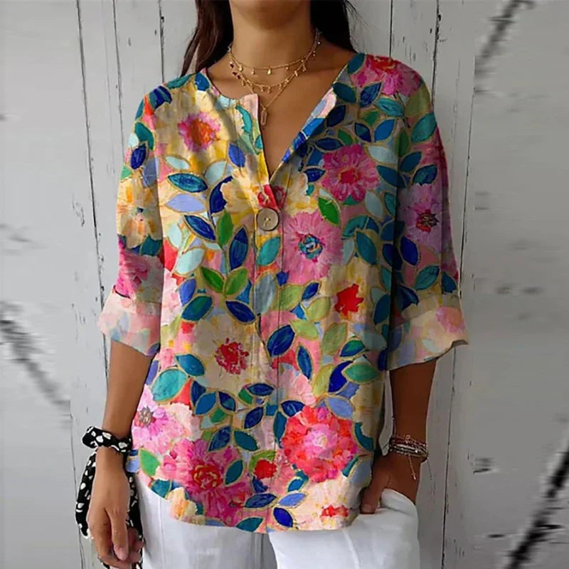 Blomst™ | Cvjetna ležerna bluza