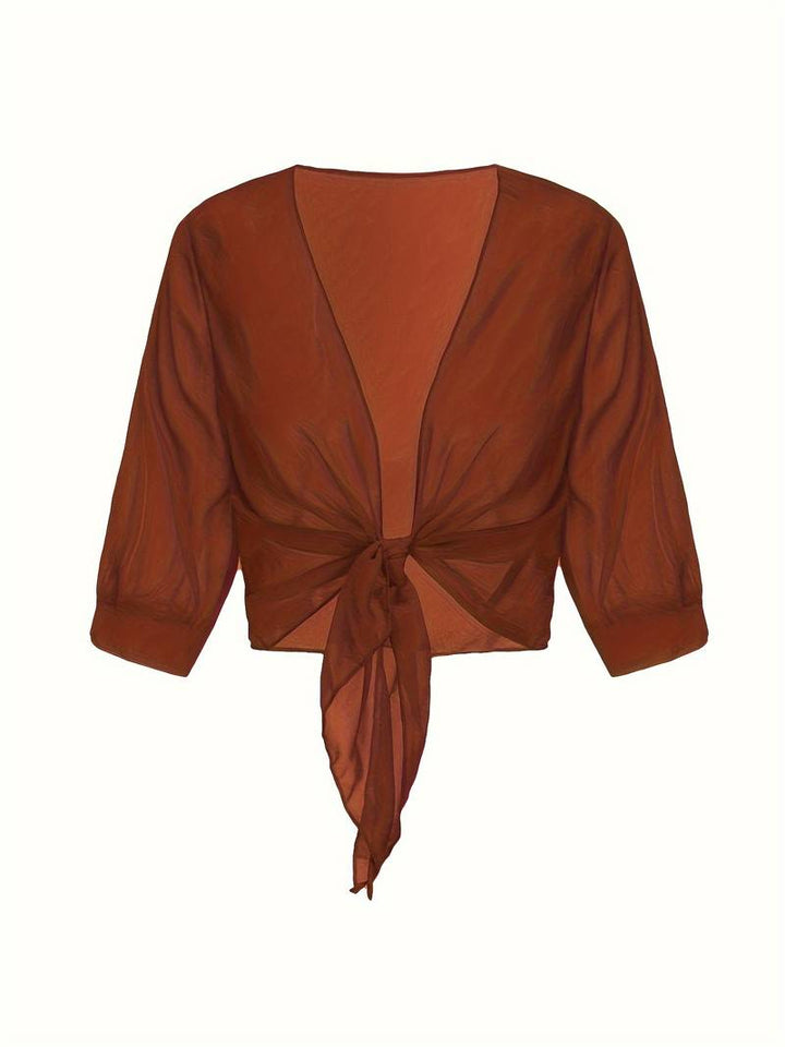 Betsabé® | Elegantna proljetna bluza s otvorenim prednjim dijelom