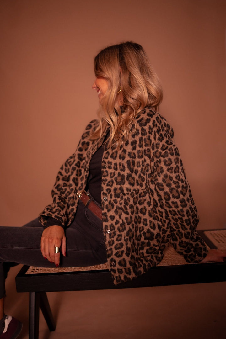 Charlene – Trendova Leopard Jakna