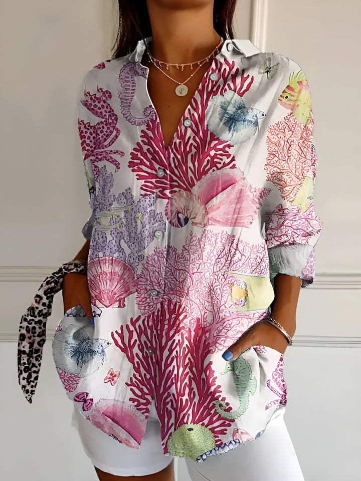 Amara™ | Cvjetna bluza
